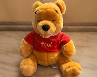 Peluche de oso Winnie the Pooh exclusivo de Disney Store, 18 pulgadas, nuevo animal de peluche NWT