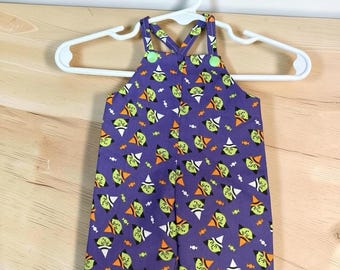 Handgemaakte overall voor Cabbage Patch Kid 16 inch pop Halloween snoepheksenheks