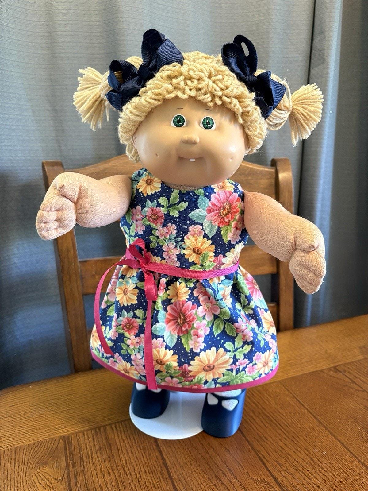 Cabbage Patch Doll Green Dress - Etsy