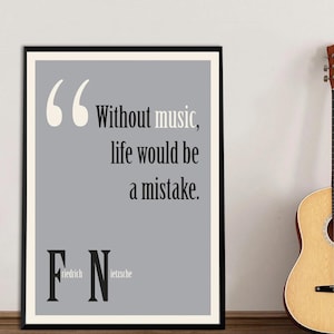 Citas de Nietzsche para imprimir Citas filosóficas de Nietzsche para imprimir Cita de regalo para imprimir citas (001)