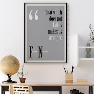 Citas de Nietzsche para imprimir Citas filosóficas de Nietzsche para imprimir Cita de regalo para imprimir citas (038)