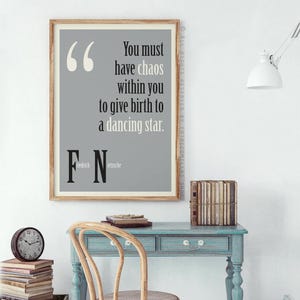 Citas de Nietzsche para imprimir Citas filosóficas de Nietzsche para imprimir Cita de regalo para imprimir citas (040)