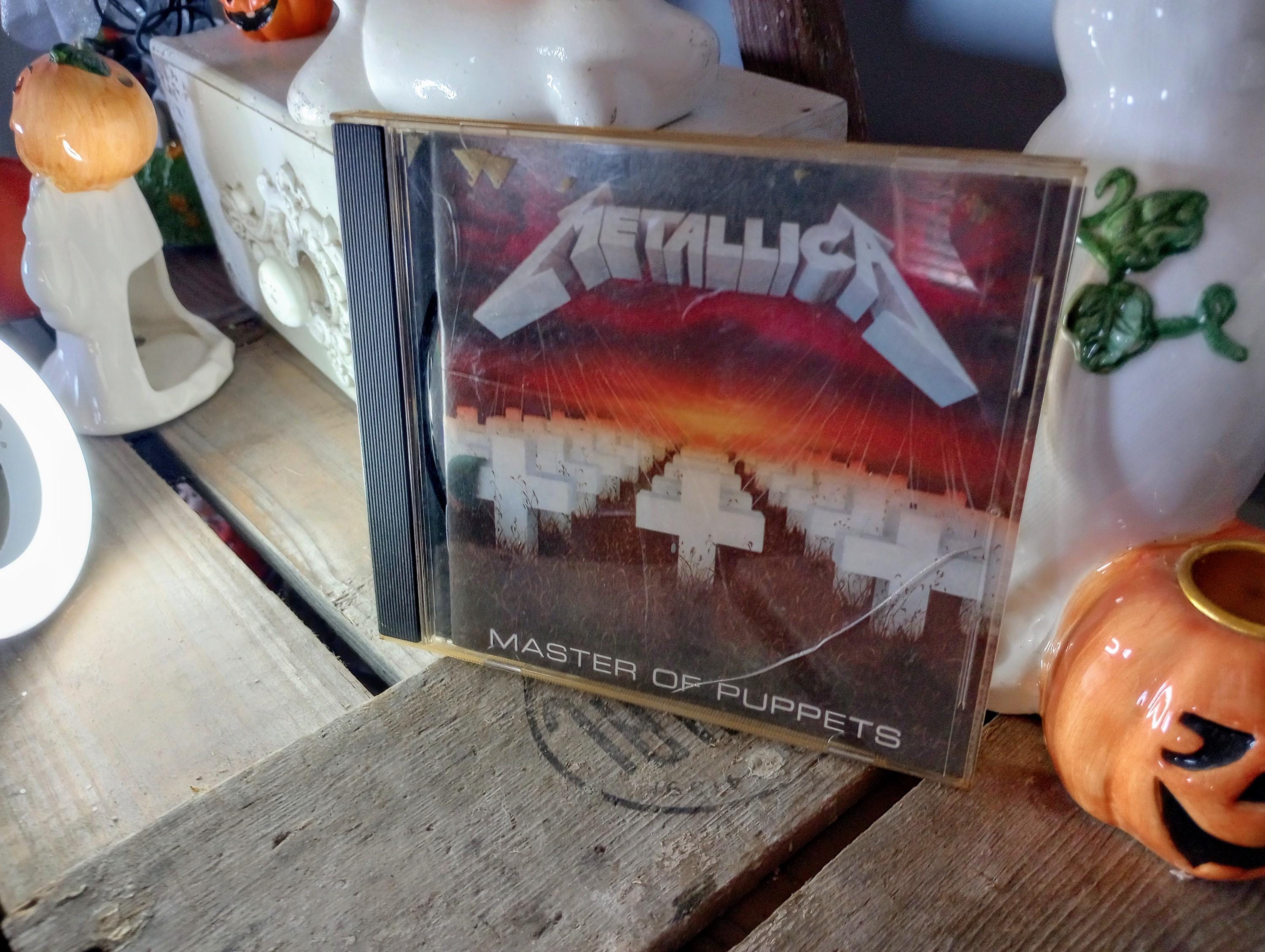 Master Of Puppets Metallica 1996 CD Heavy Metal Music 90s Throwback Y2K Vintage