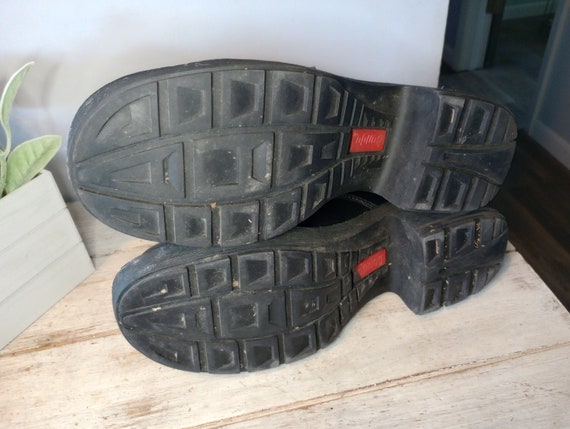 Y2K Bongo Platform Boots Chunky Heeled Oxfords 90… - image 4