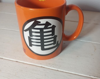 Dragon Ball Z Toei Animation ABYstyle Coffee Cup Japanese Symbols Anime Mug 10oz