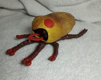 Vintage 80's Rocks + Bugs & Things Evil Beetle Ideal Toys 1985 CBS