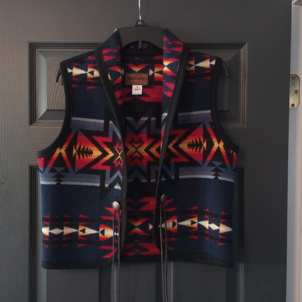 Pendleton Vest Etsy