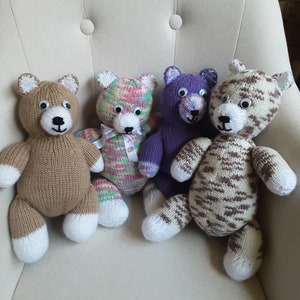 Cuddly Teddy Bear Toy Knitting Pattern *DIGITAL DOWNLOAD*
