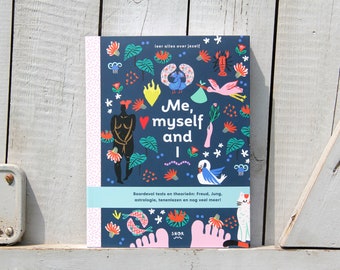 Book 'Me Myself and I' - Learn all about yourself! Dutch reading and activity book by Uitgeverij Snor with illustrations by Marijke Buurlage