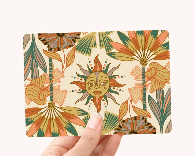 Cartolina Sunshine - Carta / cartolina con dettagli tropicali immagine 1