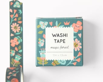 Washi tape - Foresta Magica - 10m x 1.5cm