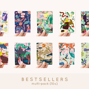 Cards A6 MULTI-PACK! 10x - Bestsellers greeting cards / postcards