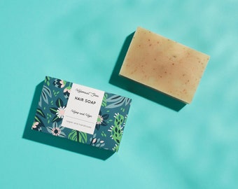 Hemp & Hops Hair Soap - Solid Shampoo Bar