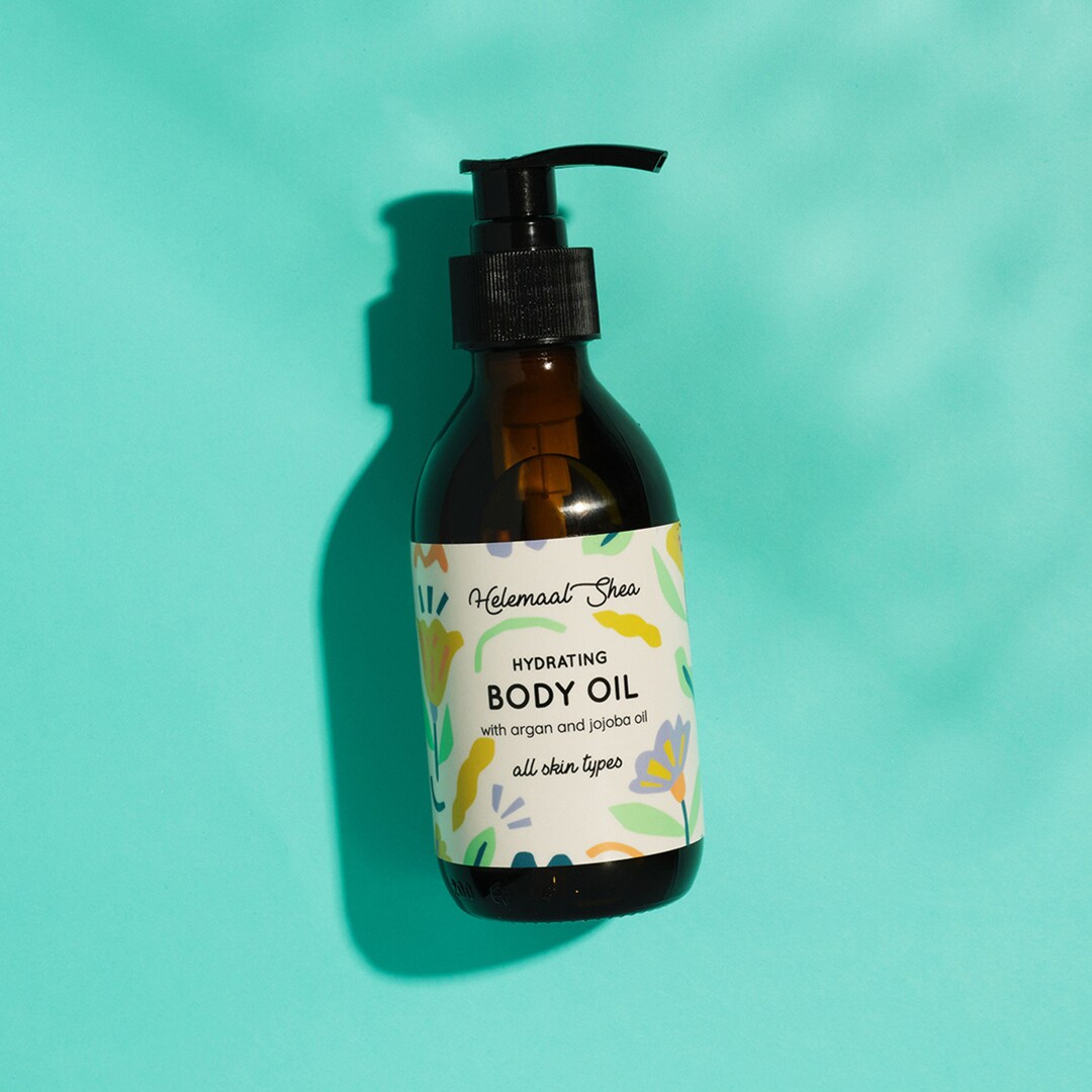 Hydrating Body Oil Moisturizing Skin Oil With Argan Oil and Jojoba Oil