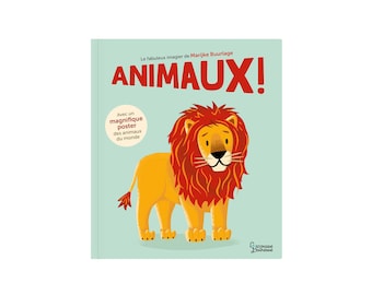French Picturebook Animaux - Learn French Words - Picture book Animals