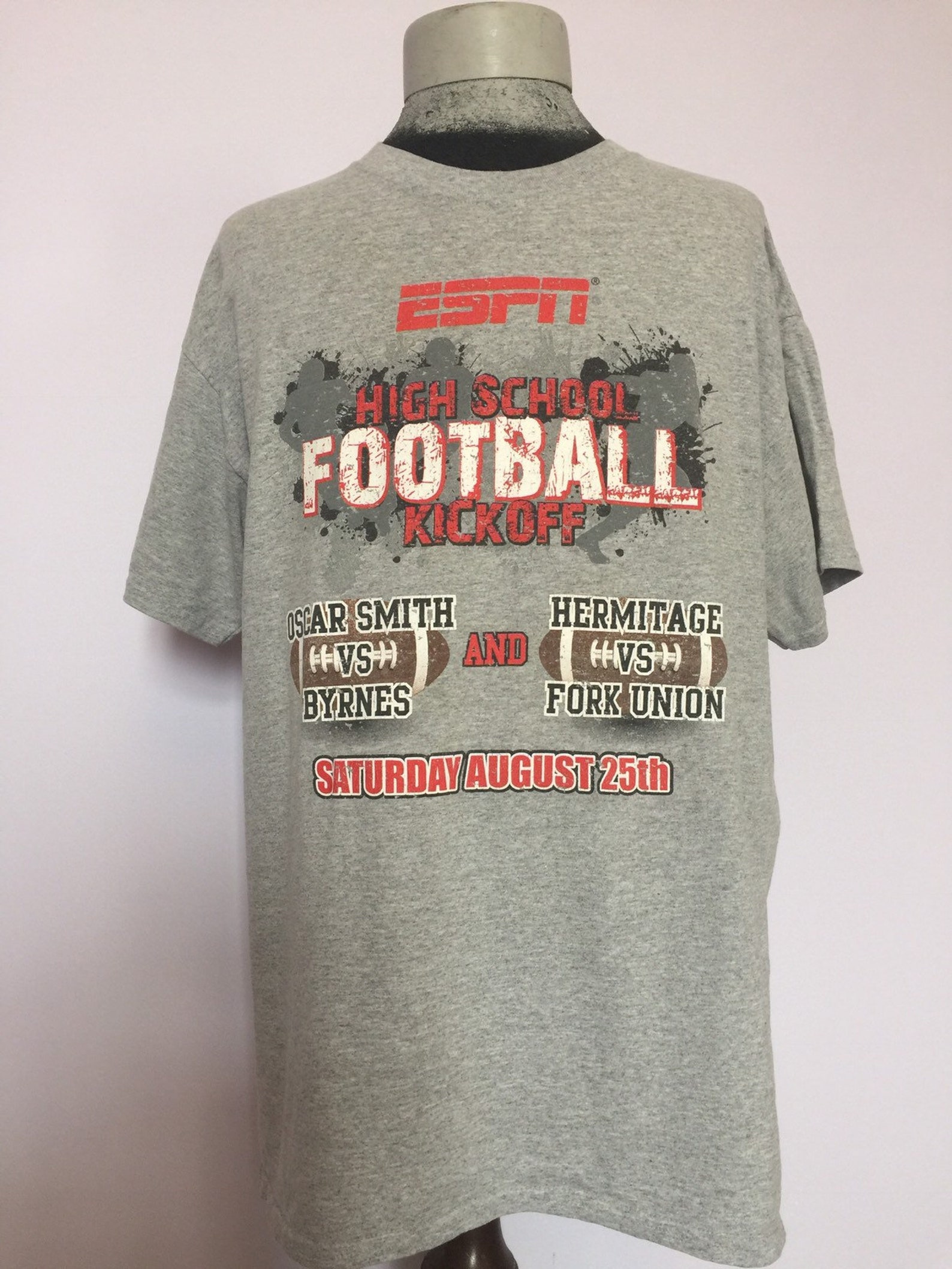 Vintage ESPN High School Football Tee Size L Etsy