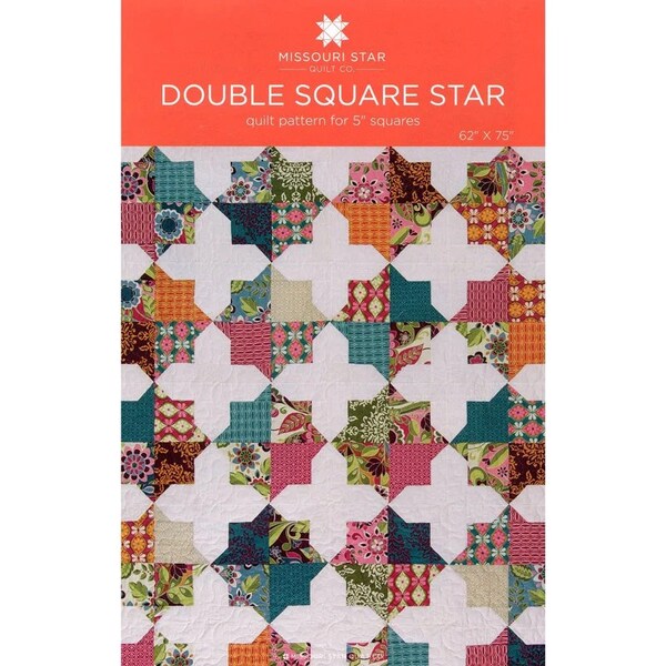 Double Square Star Quilt Pattern by Missouri Star