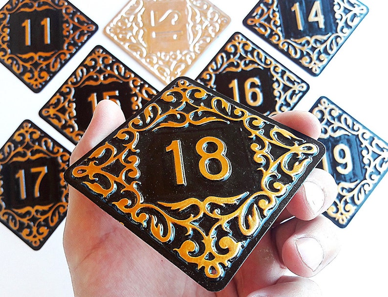 Room Apartment Number Plate Decorative Soviet Door Number 11 Etsy