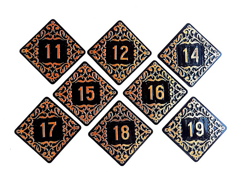 Room Apartment Number Plate Decorative Soviet Door Number 11 Etsy