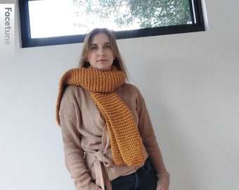 Learn to Knit Kit - absolute beginner scarf knitting kits with step by step instructions and video