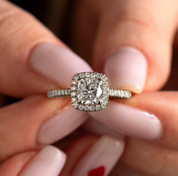 Etsy halo ring deals