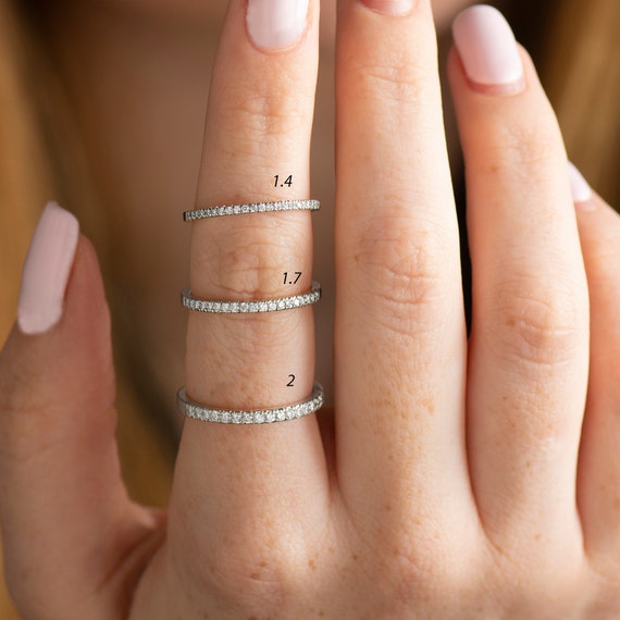 The Isabella Diamond Pavé Ring – MAC Designs