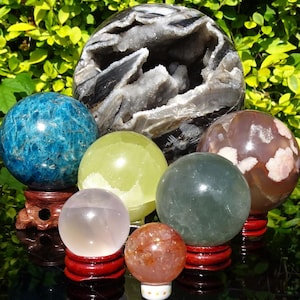 Crystals With Josie - Crystal Sphere Mystery Box - Intuitively Put Together By Me