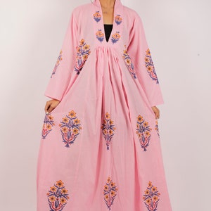 Block Print Dress, Indian Hand Block Print Cotton Dress, Indian Cotton Dress, Indian Summer Dress, Women Summer Dress, Long Maxi Dress