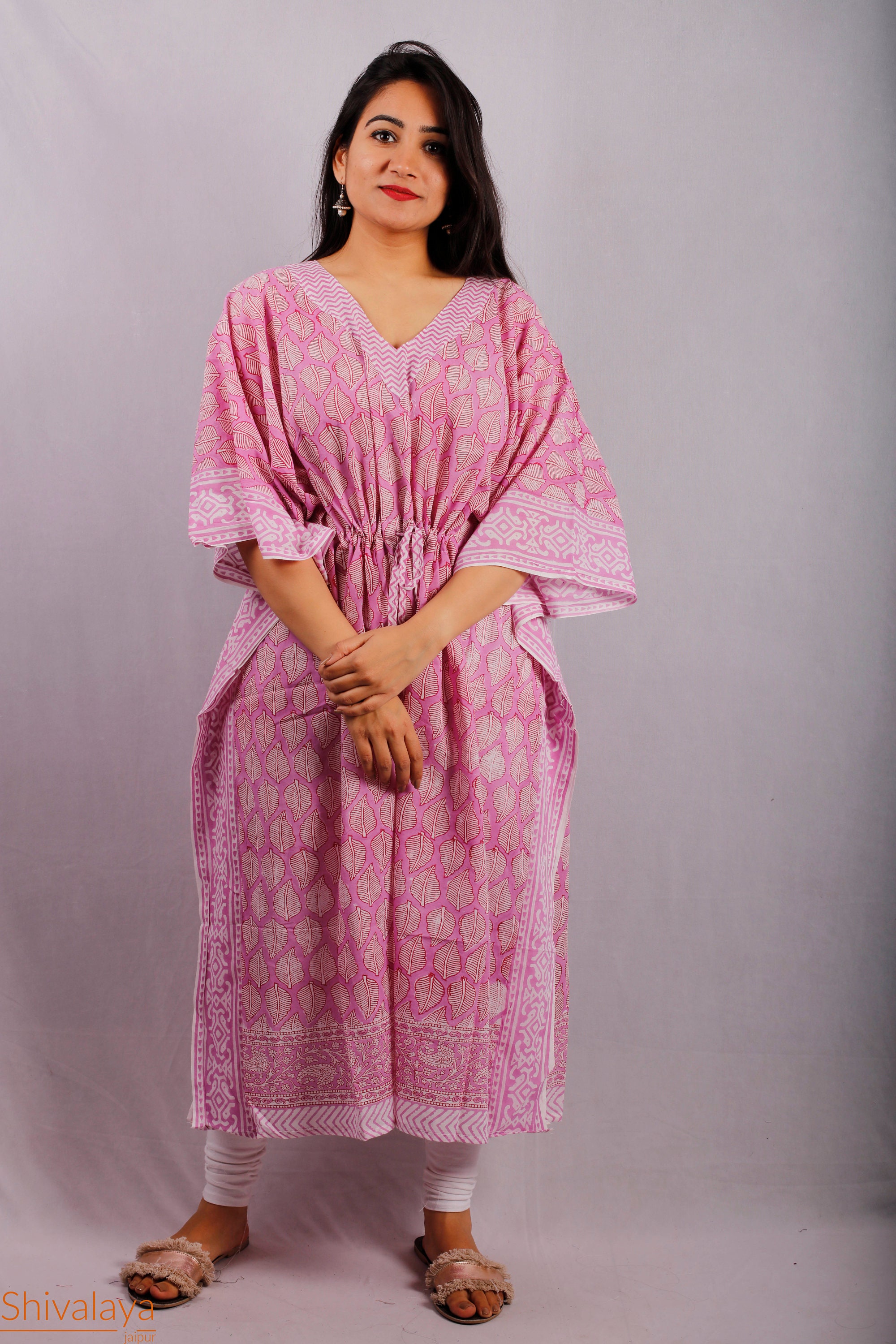lightweight cotton kaftans