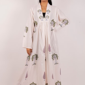 Block Print Dress, Indian Hand Block Print Cotton Dress, Indian Cotton Dress, Indian Summer Dress, Women Summer Dress, Long Maxi Dress