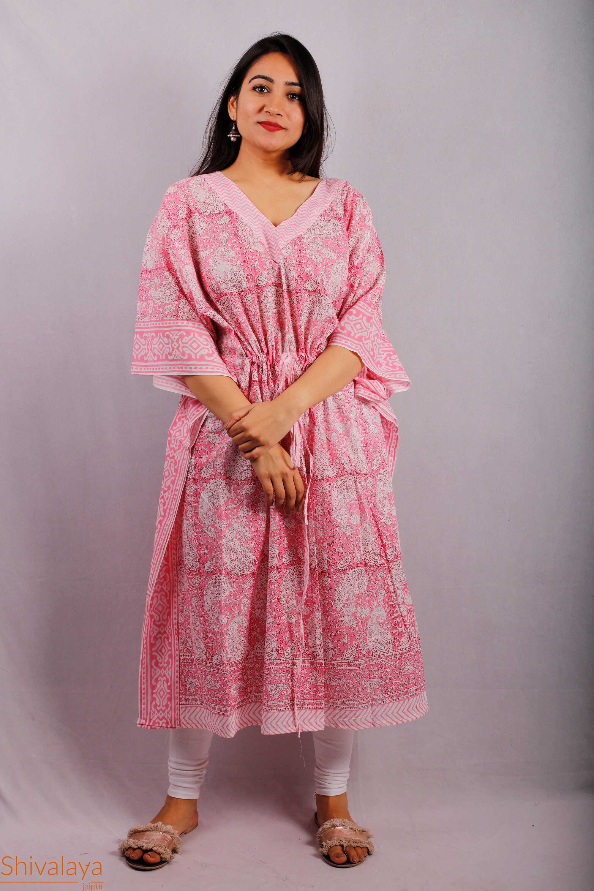 lightweight cotton kaftans