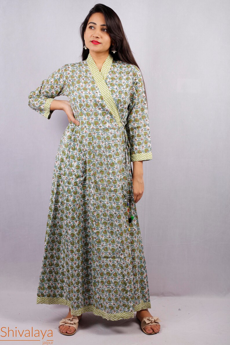 Hand Block Printed Dress Block Print Dress Indian Tunics | Etsy