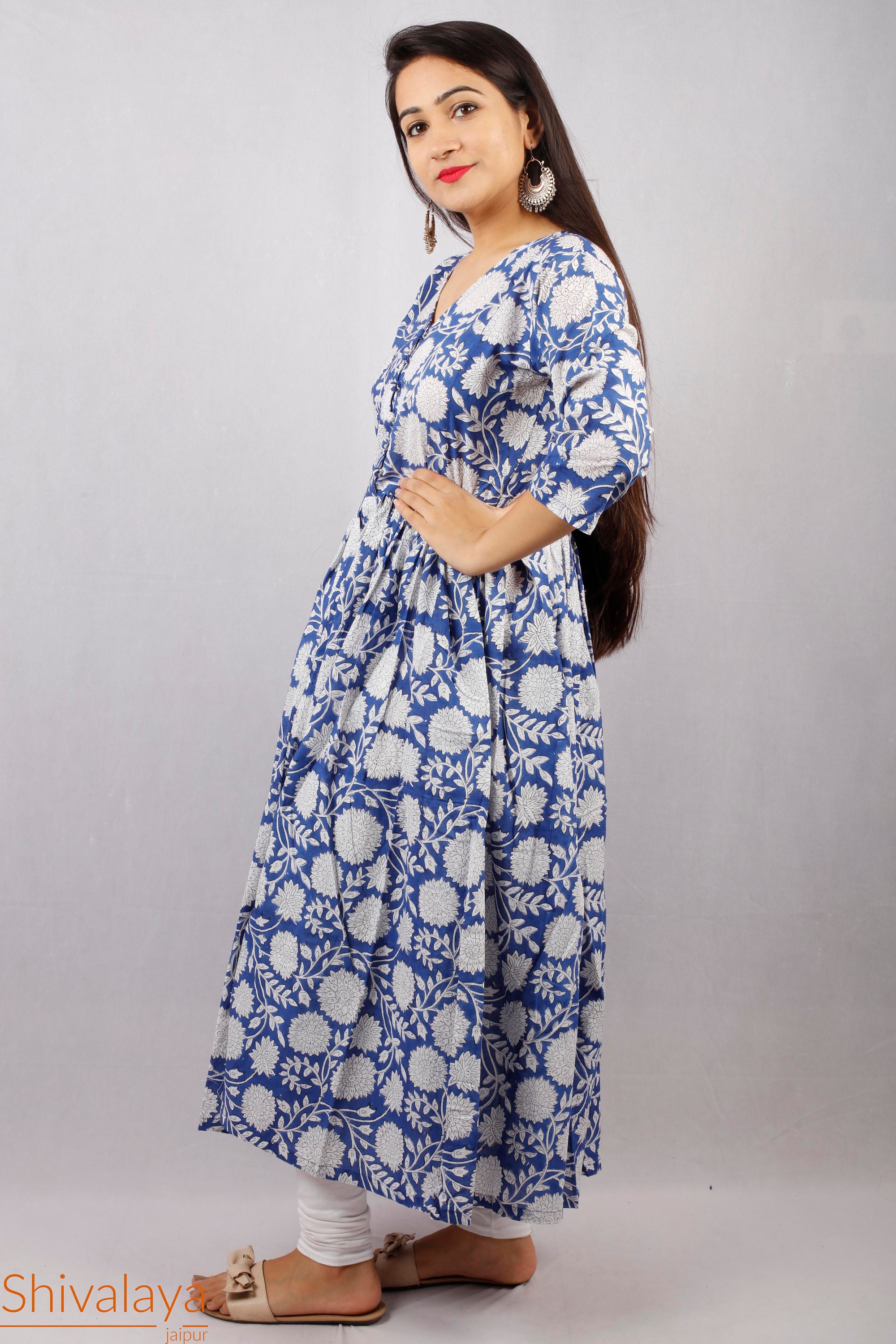 Hand Block Printed Dress Block Print Dress Indian Tunics - Etsy