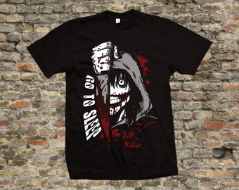 Jeff The Killer T Shirt 100% cotton - 4 Colour options - 2132