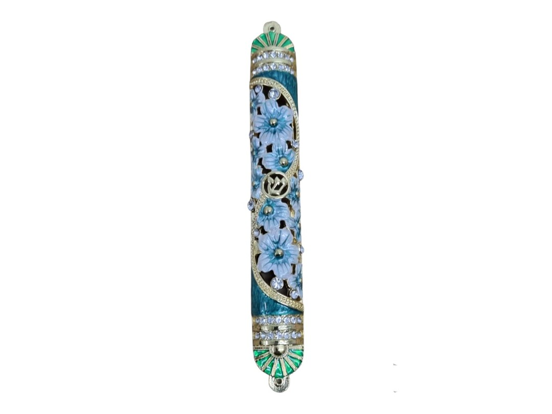Beautiful Mezuzah Mezuzahs Decorative Case Bless This House Crafted in