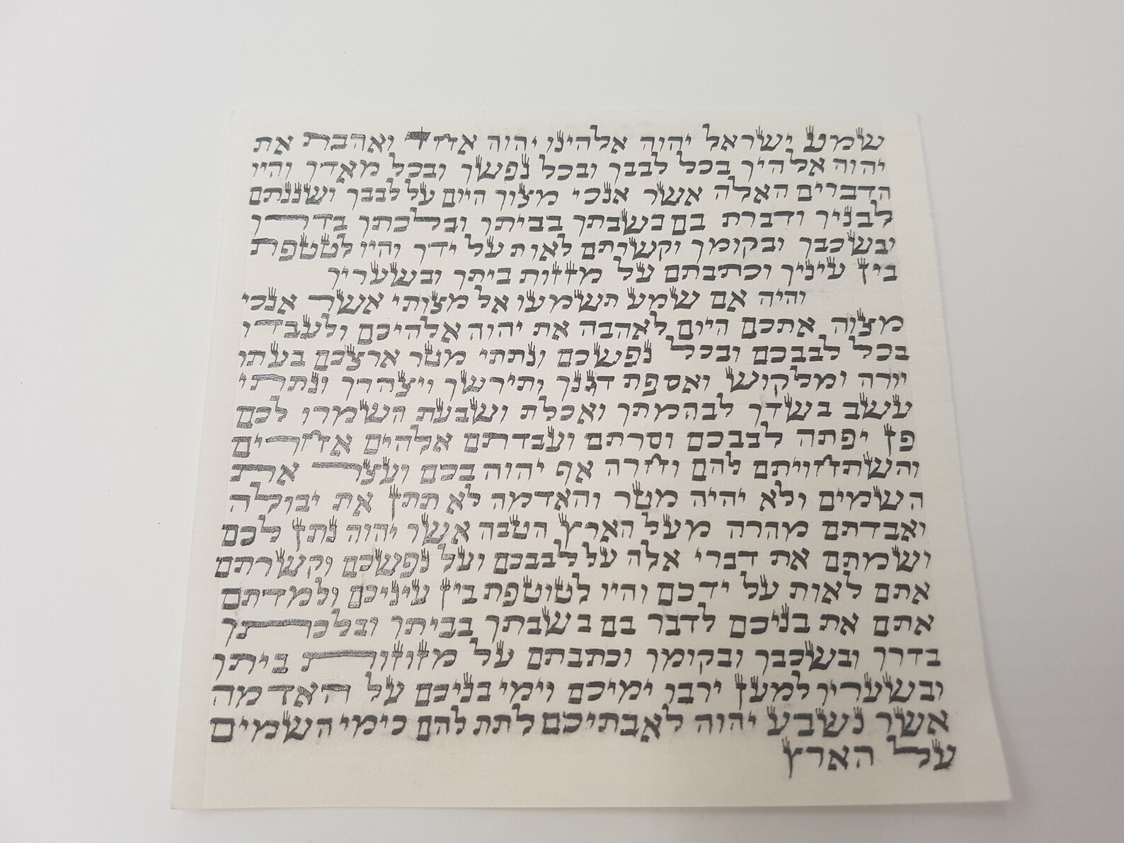 Kosher 12 Cm Mezuzah Scroll Klaf Mezuza Parchment Jewish Etsy