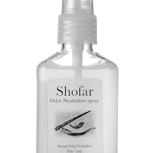 Shofar Shofars Chofar Rams Ram Horn Odor Neutralizer Spray 60 ml