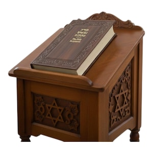 Luxury Leather Hebrew - English Bible - Tanakh (Torah, Nevi'im, Ketuvim) - Made in Israel