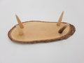 Wooden Wood Shofar Ram Horn Stand - Horn Tips From Israel product logo