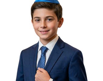 Personalized Satin Kippot Kippah – Custom Hebrew/English Yarmulkes for Bar Mitzvah, Weddings
