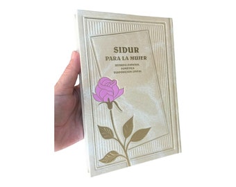 Sidur Para La Mujer Book Español Fonética Women Siddur Hebrew Spanish Phonetic