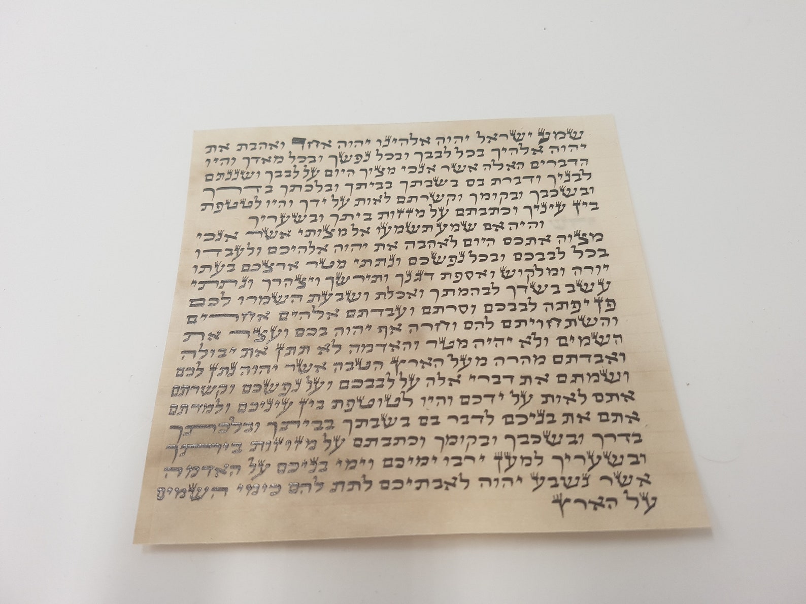 Kosher 10 cm Mezuzah Scroll klaf Mezuza Parchment jewish Etsy