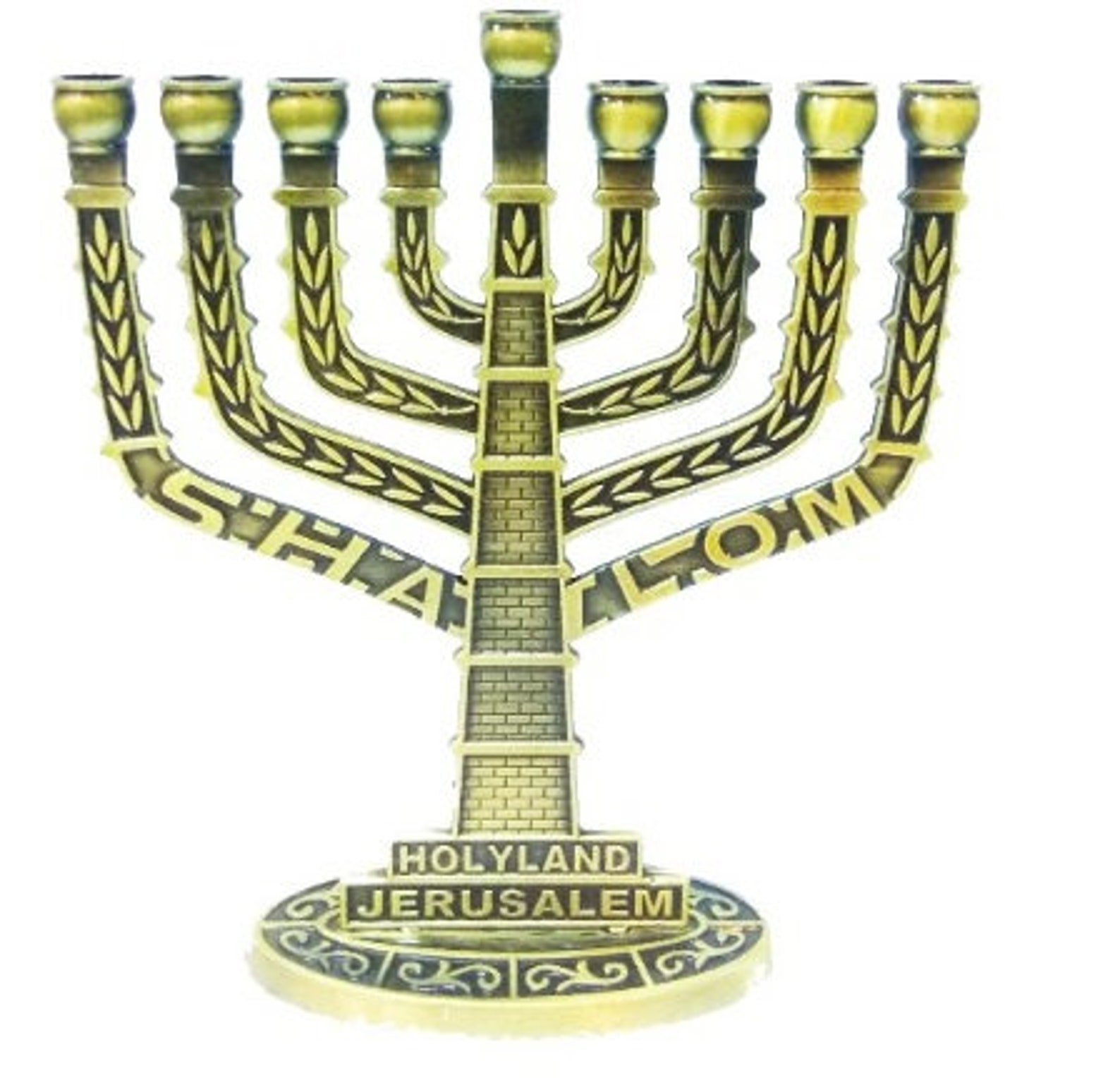 Hanukkah Menorah 9 Branch Lamp in Elegant New Design Judaica Etsy UK