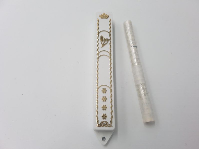 Kosher 10 Cm Mezuzah Scroll Klaf Mezuza Parchment Jewish Etsy