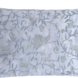 Talit pour femme/fille Châle de prière juif traditionnel brodé de grenades, 100 % casher d'Israël, sac et kippa inclus.