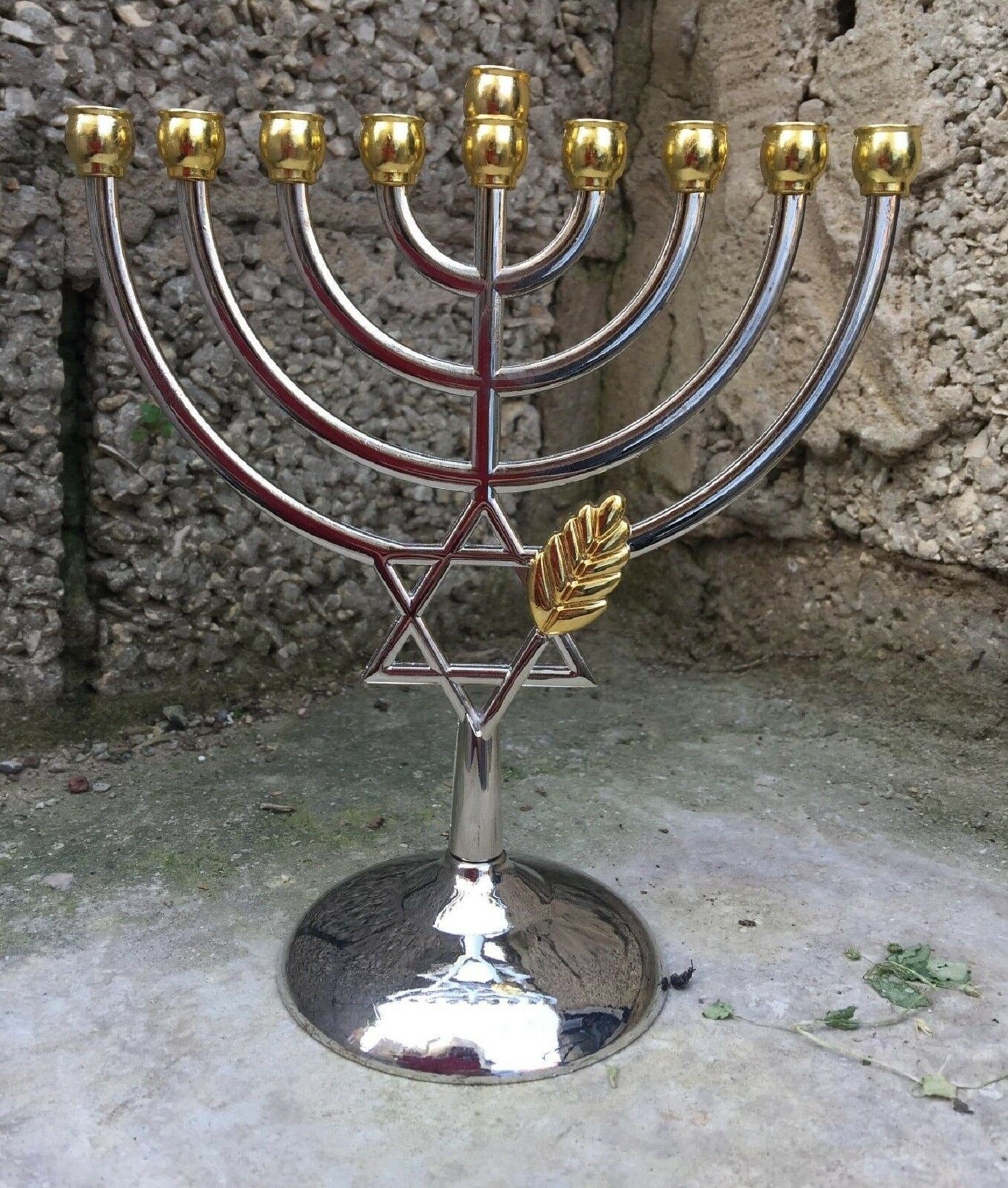 Hanukkah menora 9 branch menorah Hanocia Etsy