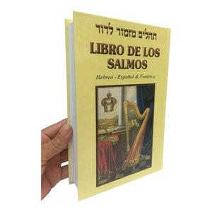 Bilingual Psalms Hardcover (Hebrew-Spanish-Phonetic) 8.5×5.5″