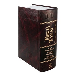 Book Española Bible Torah Libro Spanish & Hebrew - Tora Profetas Hagiografos