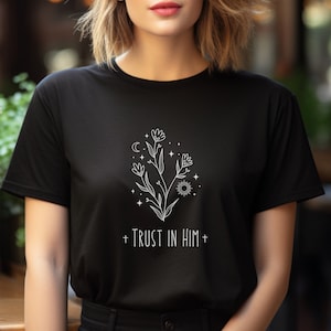 Spiritual Shirt Bible Verse Shirt Christian Merch Church Merch Adult Baptism Gift Religion Shirt Christian Apparel Jesus Faith Based Shirt