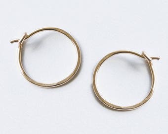 Tiny Hoop Earrings, Dainty silver hoops, Gold Filled Hoop Earrings, Silver Simple Hoops, Minimalist Hoop Earrings, Small Hoop Earrings.